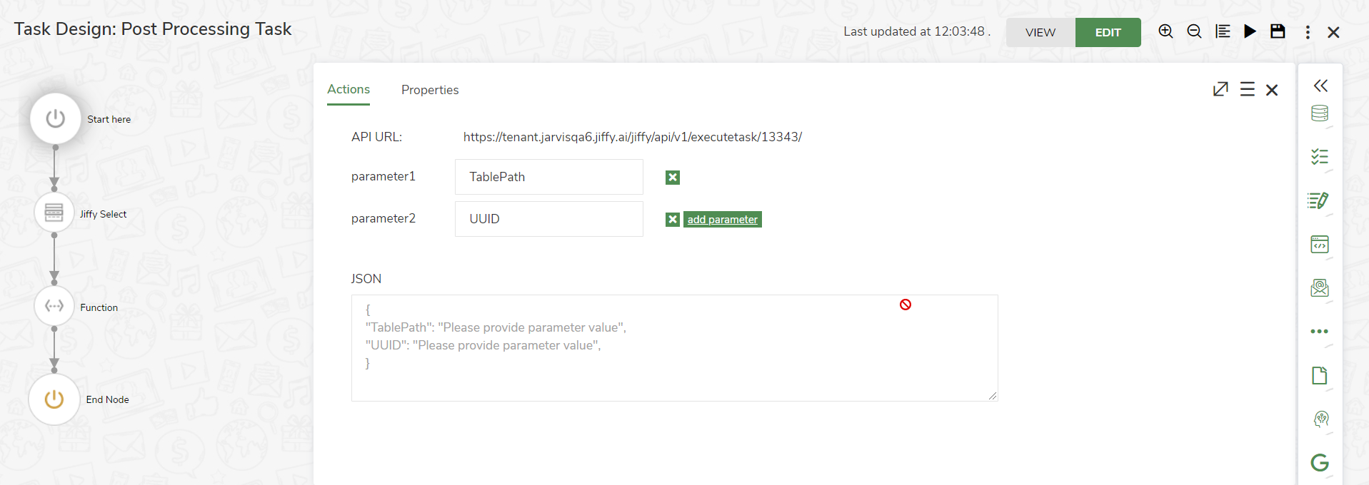 Design and Execute Document Processing Task | JIFFY.ai